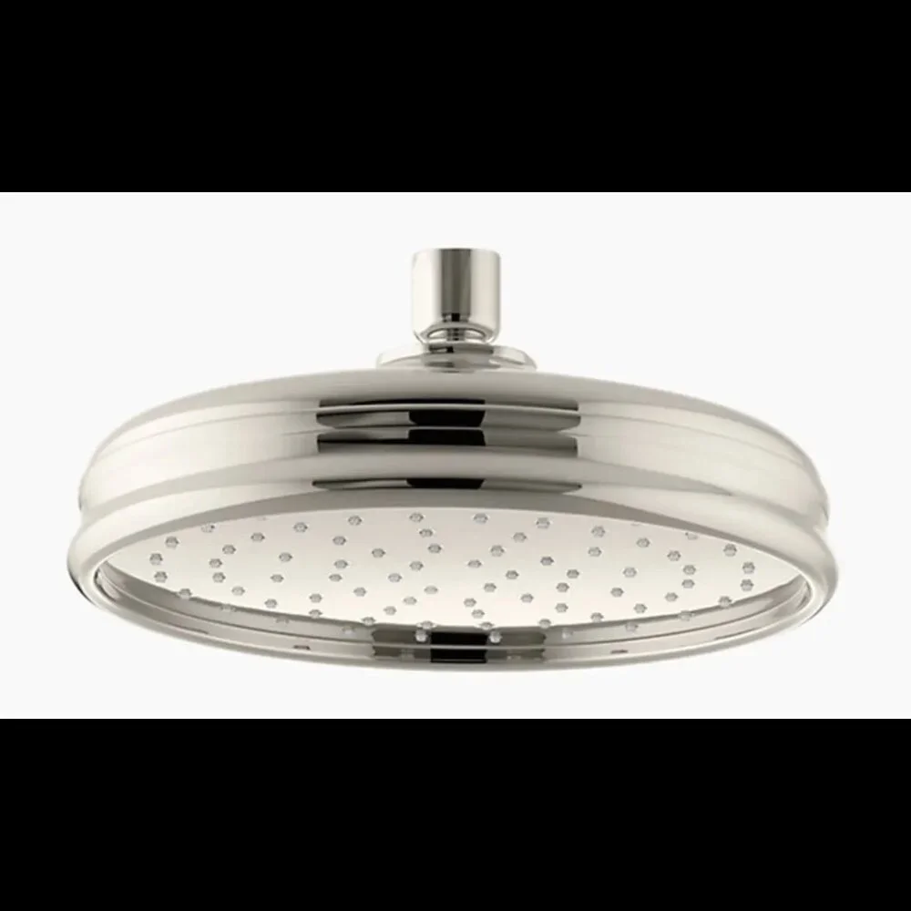 Kohler Traditional Round 8” Rainhead - Vibrant Polished Nickel